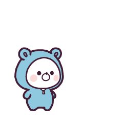mini sticker - KUMAPOKO -