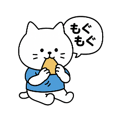 にゃんた(ただの白いねこ)