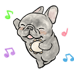 感動！一隻有趣的法國鬥牛犬