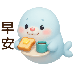 可愛海豹❤️ 日常實用貼圖