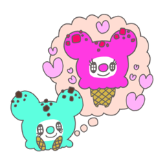 恋するアイスクリーム(チョコミント)