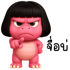 Pink Dinosaur 3D (E-San)