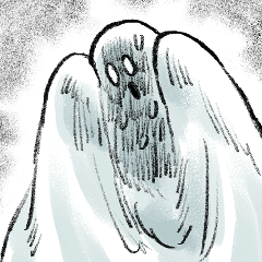 ほぼ召されている幽霊