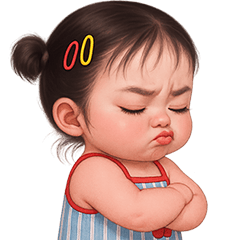 Iris Cheeky Girl (No Text)