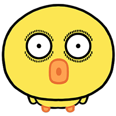 くちばしぽってりヒヨコたち