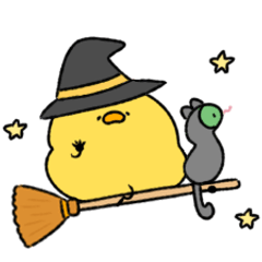 へんてこなヒヨコの優しい秋