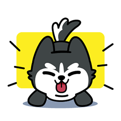 Guguk the Siberian Husky