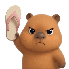 いたずら顔のカピバラ (NT)