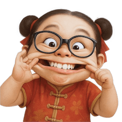 調皮的小女孩 (NT)