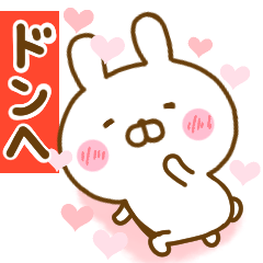 Rabbit Usahina love Donghae 2