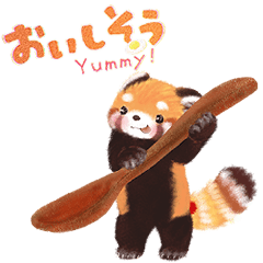 Red Panda Pohe  Arrange & Decorate