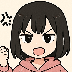 Tsundere Girl Sticke