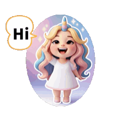 獨角獸女孩海莉-動圖篇