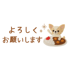 癒しチワワの極省スペースで丁寧敬語