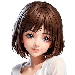 Mari Cute Girl (No Text)