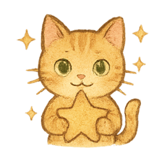 Starry Tabby Cat