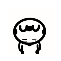 もりもり犬の動くスタンプ初