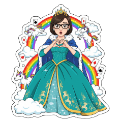 Princess stickers1
