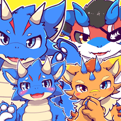 望陰くん&望陰さん＆Kateくん＆竜将くん