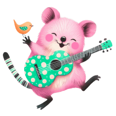 Pink Quokka (Chinese)