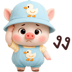 เจ้าหมูน้อยชุดหวานแหวว 16