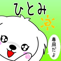 ♦️ひとみ専用♦️使える名前スタンプ