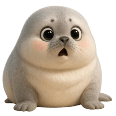 อุ๋งแมวน้ำเทาน่ารัก ตัวตึง (No text)