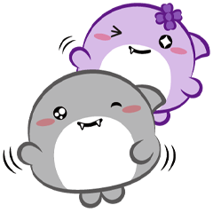 打個招呼-鯊菓子