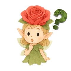 A rose fairy