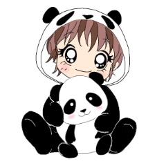 モッピーの着ぐるみ生活　パンダ編