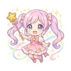 魔法少女Lunaのスタンプ