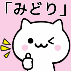 Cat Sticker For MIDORI