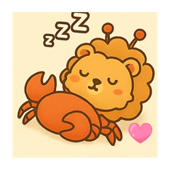 可愛蟹蟹獅