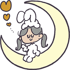 マリーちゃんのハロウィンスタンプ