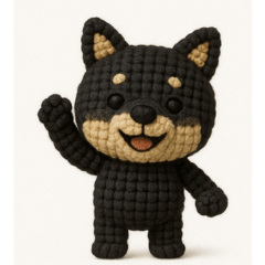 柴犬　シバ彦　あいさつ