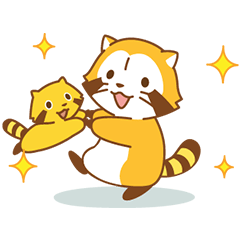 Happy☆RASCAL Animated Stickers