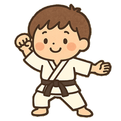 Karate Boy's Daily Life