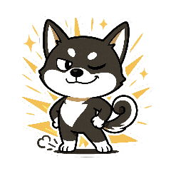 ShibaShiba Usable Black Shiba