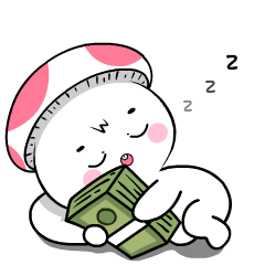 Lovely Mushroom 8 : Animated Stickers