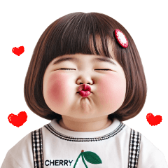 Chubby Girl Funny face153(MINI)EN