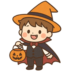 Halloween Boy's Daily Life
