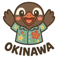 可愛的山原栗鼠鳥問候貼圖