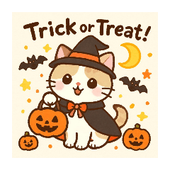 CAT halloweenday