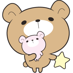 A little bear of Kumacoro Friends