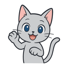 ルナとドローン君の毎日スタンプ