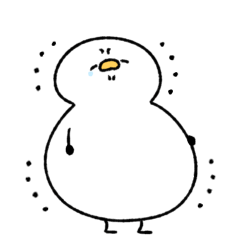 ネガティブなへんてこなアヒル