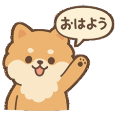 Pomeranian Good Morning