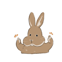 うさぎのこむぎやん