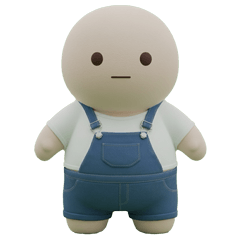 simple person Sticker everyday life