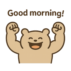 Muscular! Daily Greeting Animals
